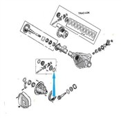 Podložka diferenciálu,zadní Dana 35 J8120831 Jeep Liberty KJ